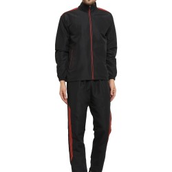 TrackLuxe Men's Tracksuit - 100% Polyester