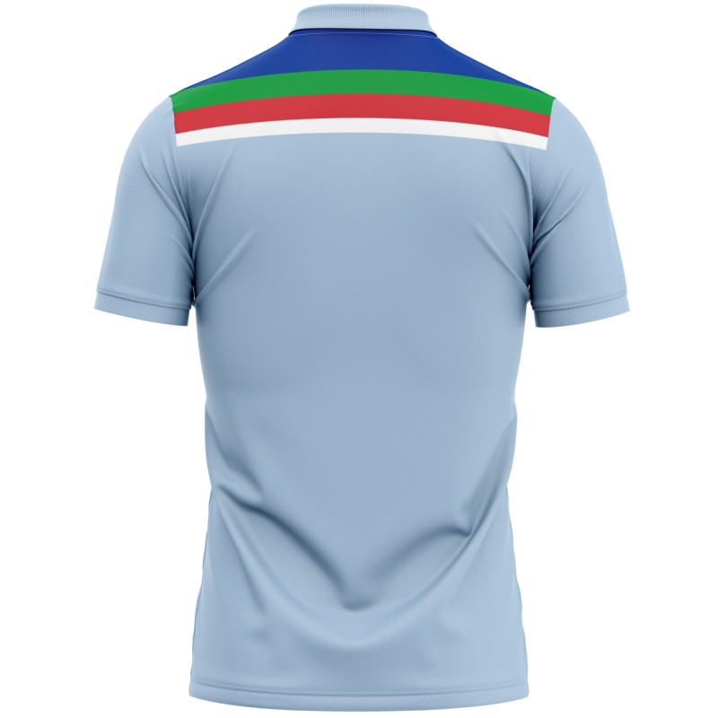 England Blue ODI World Cup 2019 Half Sleeves Cricket Fan Jersey - 100% Dryfit Polyester
