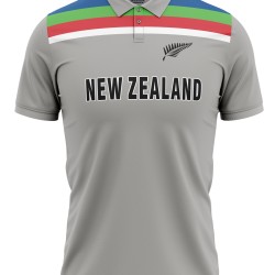 New Zealand ODI World Cup 1992 Half Sleeves Cricket Fan Jersey - 100% Dryfit Polyester - With Name Personalisation