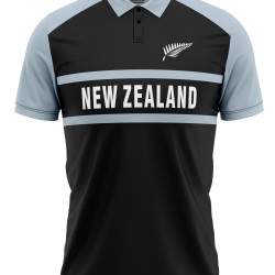 New Zealand ODI World Cup 1994 Half Sleeves Cricket Fan Jersey - 100% Dryfit Polyester - With Name Personalisation