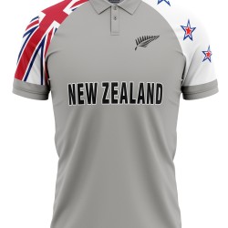 New Zealand ODI World Cup 1995 Half Sleeves Cricket Fan Jersey - 100% Dryfit Polyester - With Name Personalisation