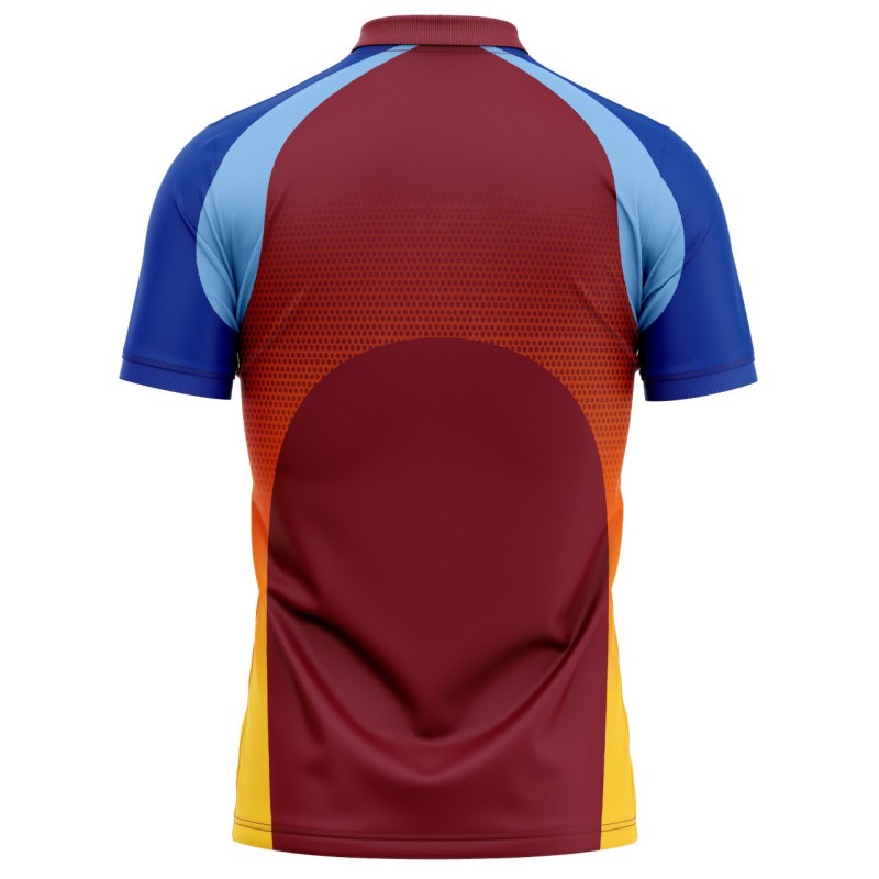 West Indies T20 World Cup 2010 Half Sleeves Cricket Fan Jersey - 100% Dryfit Polyester - With Name Personalization