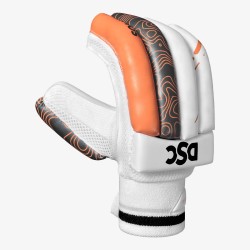 DSC Atmos Batting Gloves (Grey/Orange)