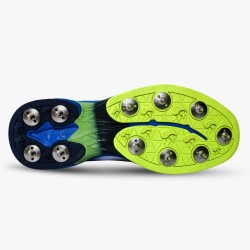 DSC Drifter Cricket Shoes (Royal Blue / Yellow)