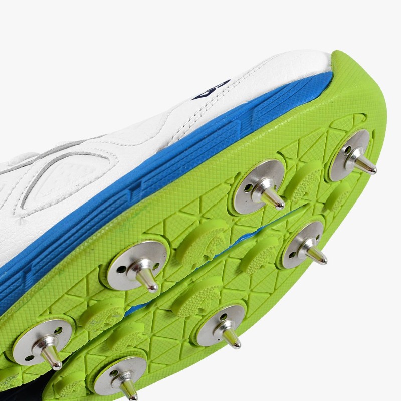 DSC Drifter Cricket Shoes (Royal Blue / Yellow)