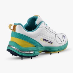 DSC Drifter Cricket Shoes (Sea Green / Yellow)