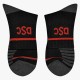 DSC DSC 06 Cricket Socks (Black/Grey Melange/Red)
