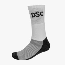 DSC Intense Passion Cricket Socks (White/Grey)