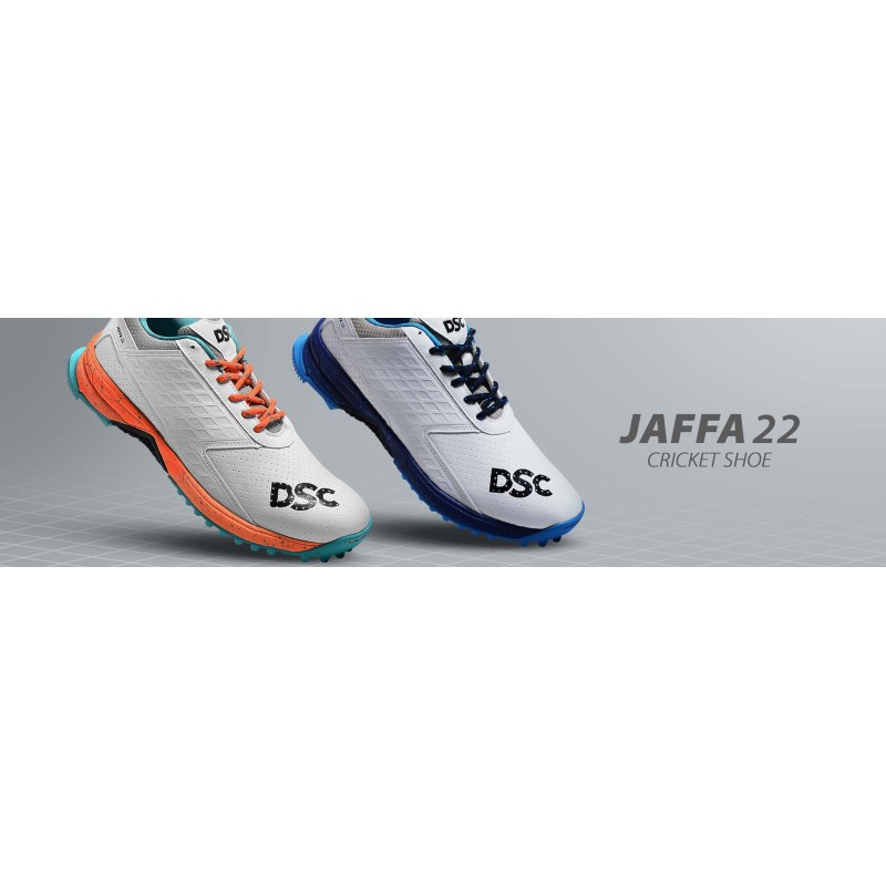 DSC Jaffa 22 Cricket Shoes (White / Sea Green)