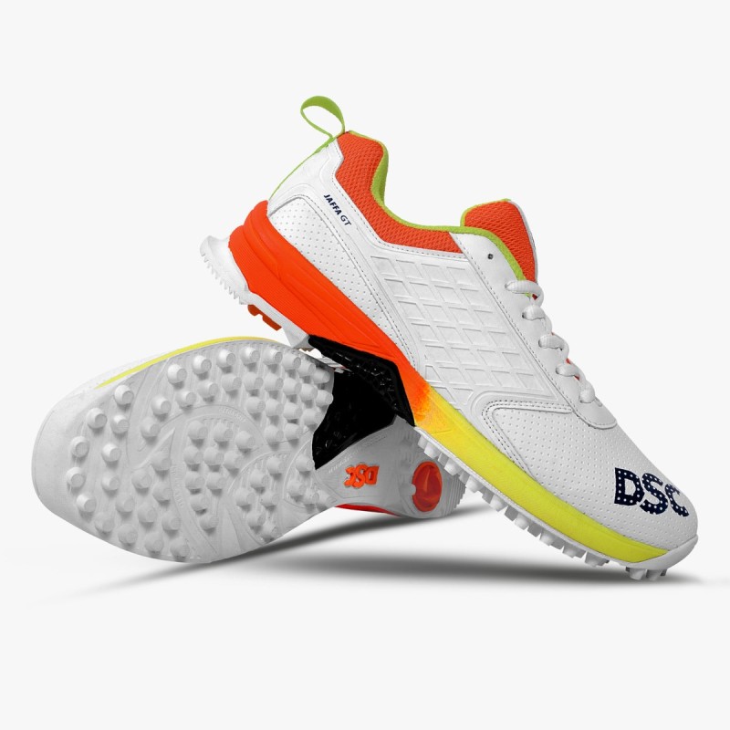 DSC Jaffa GT Cricket Shoes (Lime / Orange)