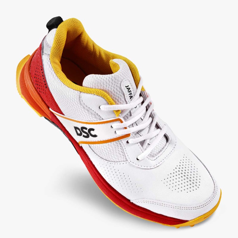 DSC Jaffa Neo Cricket Shoes (Red / Yellow)