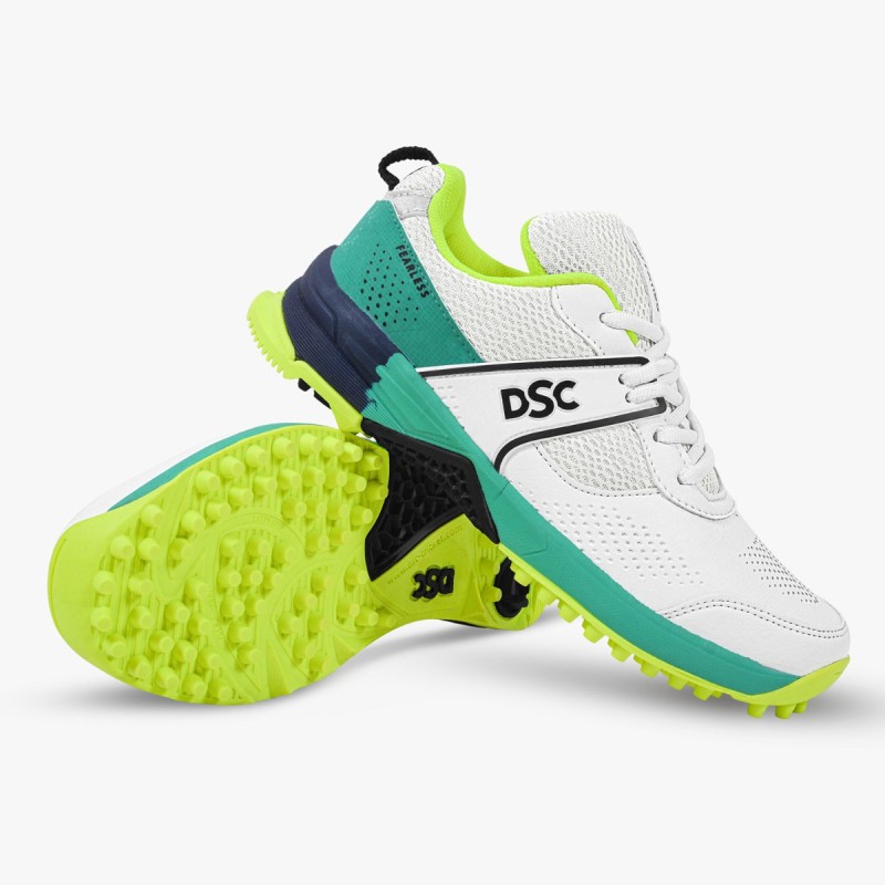 DSC Jaffa Neo Cricket Shoes (Sea Green / Yellow)