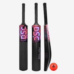 DSC Panther Plastic Bat (Black, Mens)
