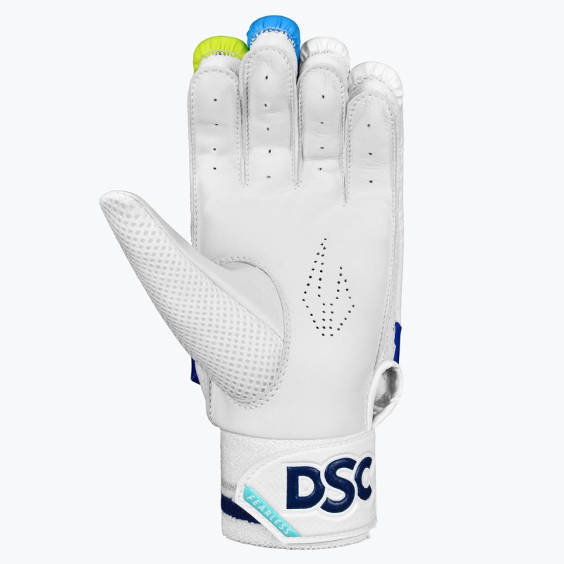 DSC Rage Batting Gloves (Green/Blue)