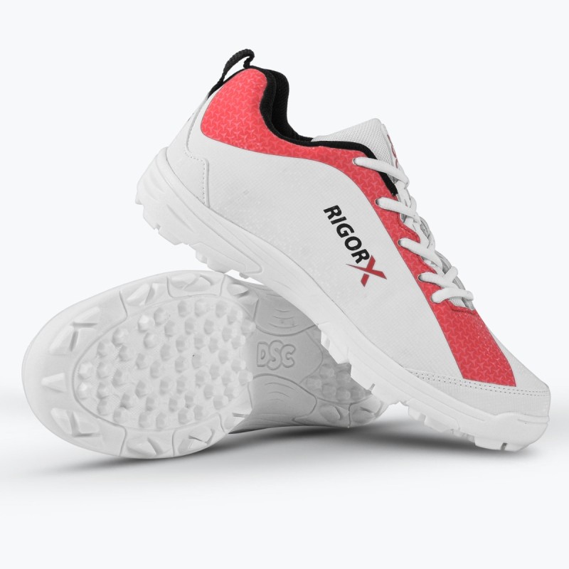 DSC Rigor X Cricket Shoes (Red)