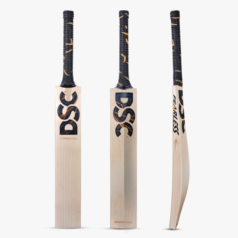 DSC Supernatural English Willow Bat (Black Marble)