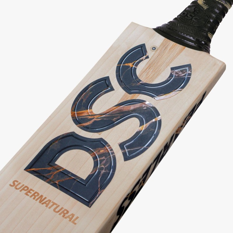 DSC Supernatural English Willow Bat (Black Marble)