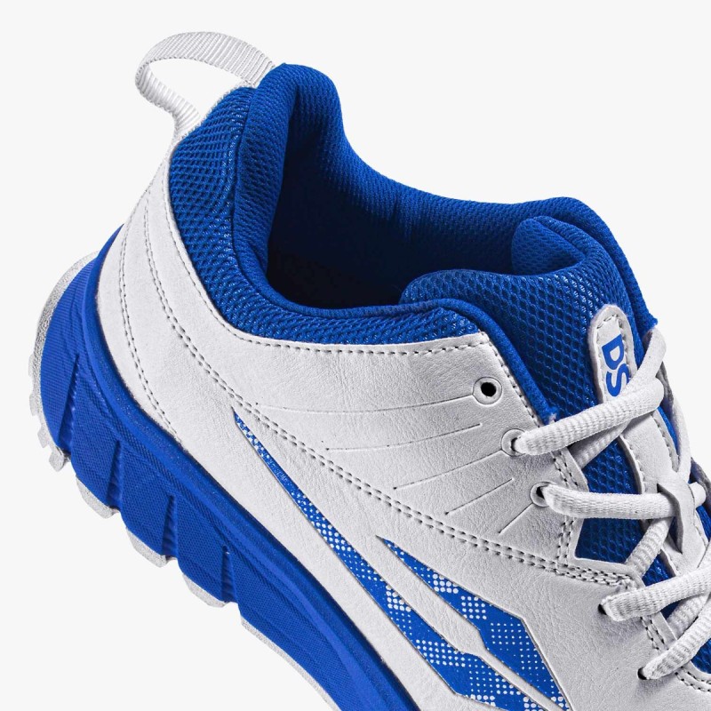 DSC Superstorm Cricket Shoes (Blue / White)