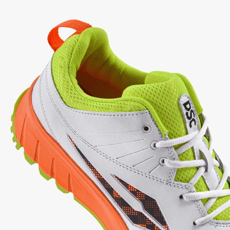 DSC Superstorm Cricket Shoes (Orange / Fluoro)