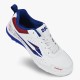 DSC Zooter XT Cricket Shoes (White / Red)