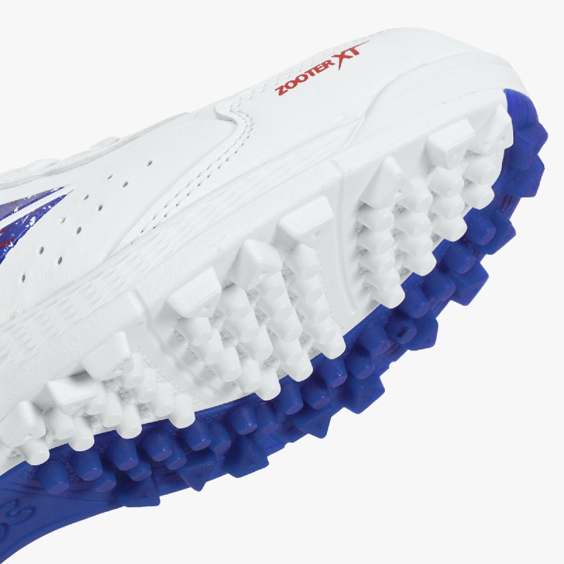 DSC Zooter XT Cricket Shoes (White / Red)