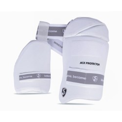 SG Ace Protector Combo Black Wicket Keeping Pad