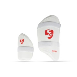 SG Test Pro White Combo Wicket Keeping Pad