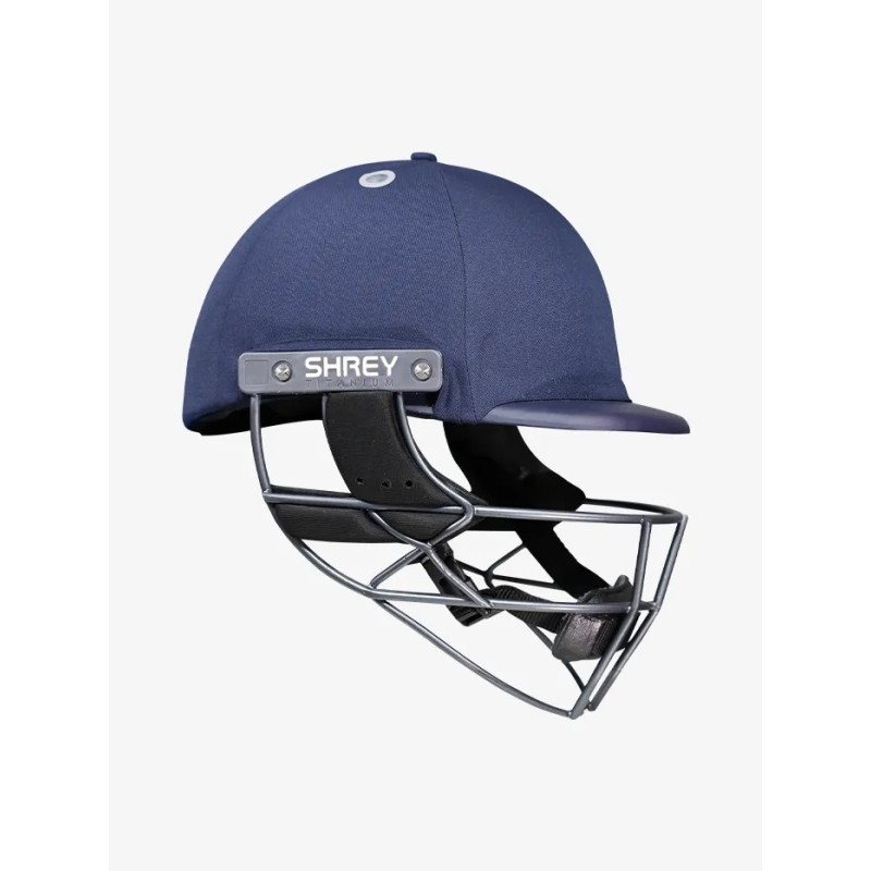 Shrey Elite Pro Titanium (Fixed Visor) Cricket Helmet Large (60-63 Cm)