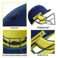 SS PREMIUM Cricket Helmet