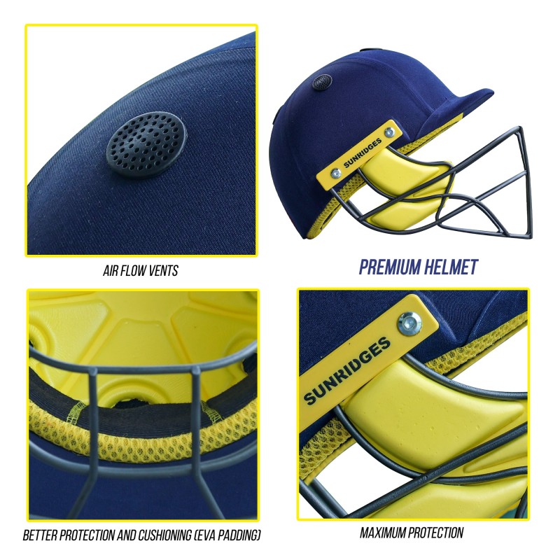 SS PREMIUM Cricket Helmet
