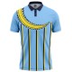 India Blue ICC Champions Trophy 2000 Half Sleeves Cricket Fan Jersey - 100% Dryfit Polyester - With Name Personalisation