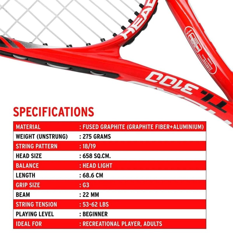 HEAD Titanium 3100 Tennis Racquet