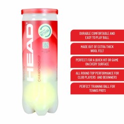 HEAD Championship Tennis Ball Can (3 Balls)