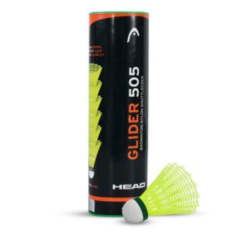 HEAD Glider 505  Badminton Shuttlecock (Green)