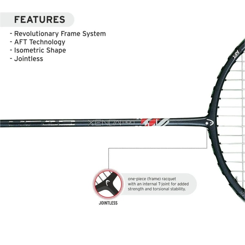 HEAD Xenon Pro Badminton Racquet (Unstrung)