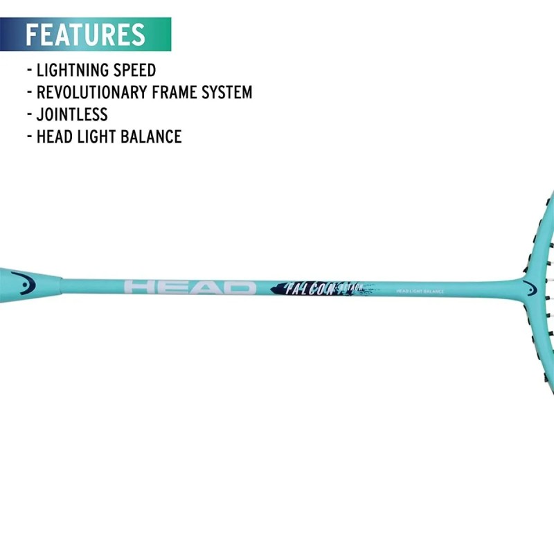 HEAD Falcon Attack Badminton Racquet (Strung)