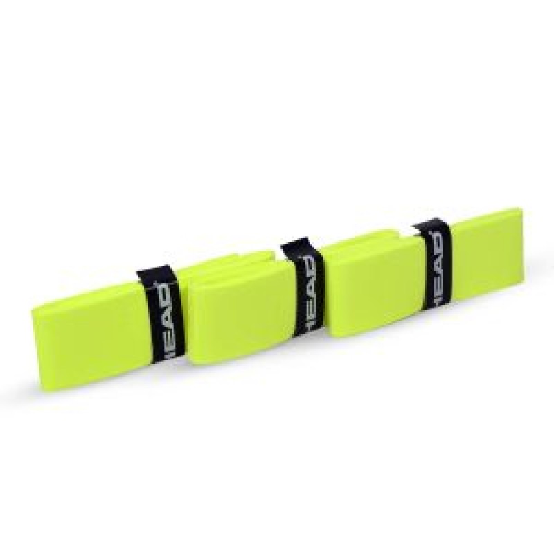 HEAD Softex Badminton Over Grip (3 Pcs, Yellow)