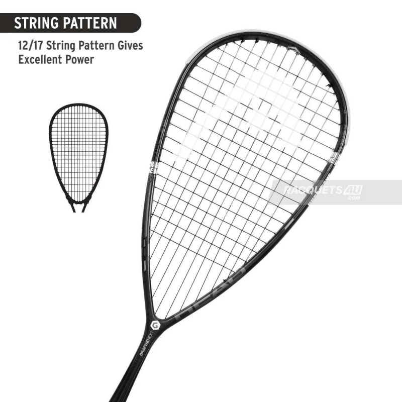 HEAD Hurricane 123 Squash Racquet
