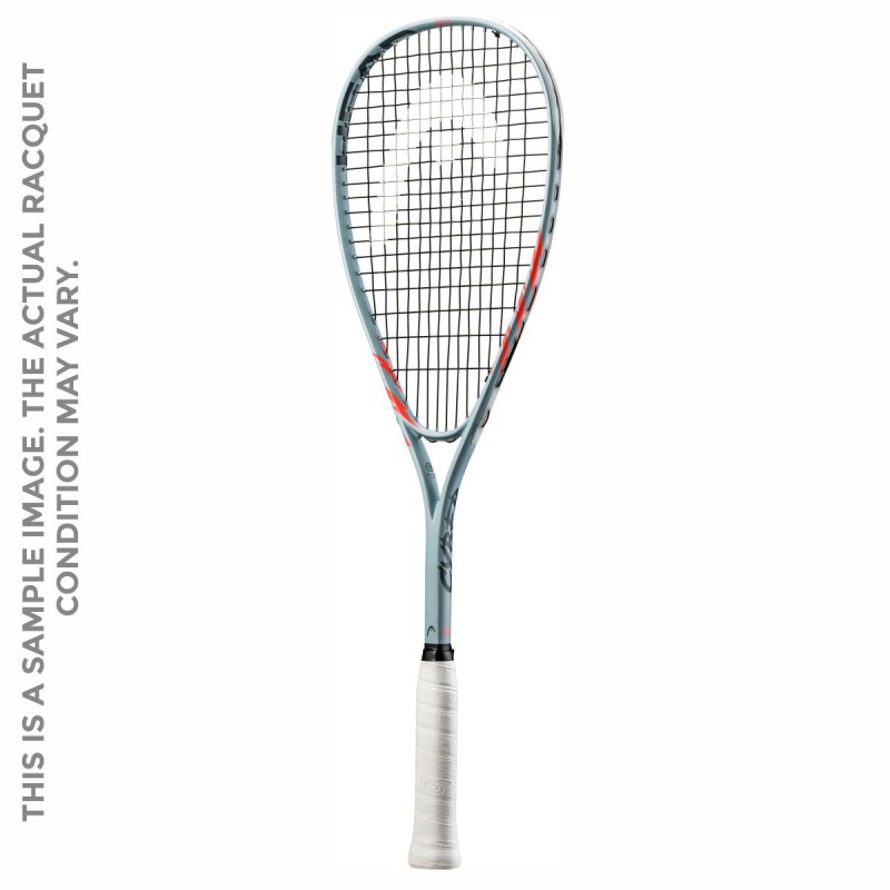 HEAD Cyber Elite Squash Racquet (Grey, Unused)