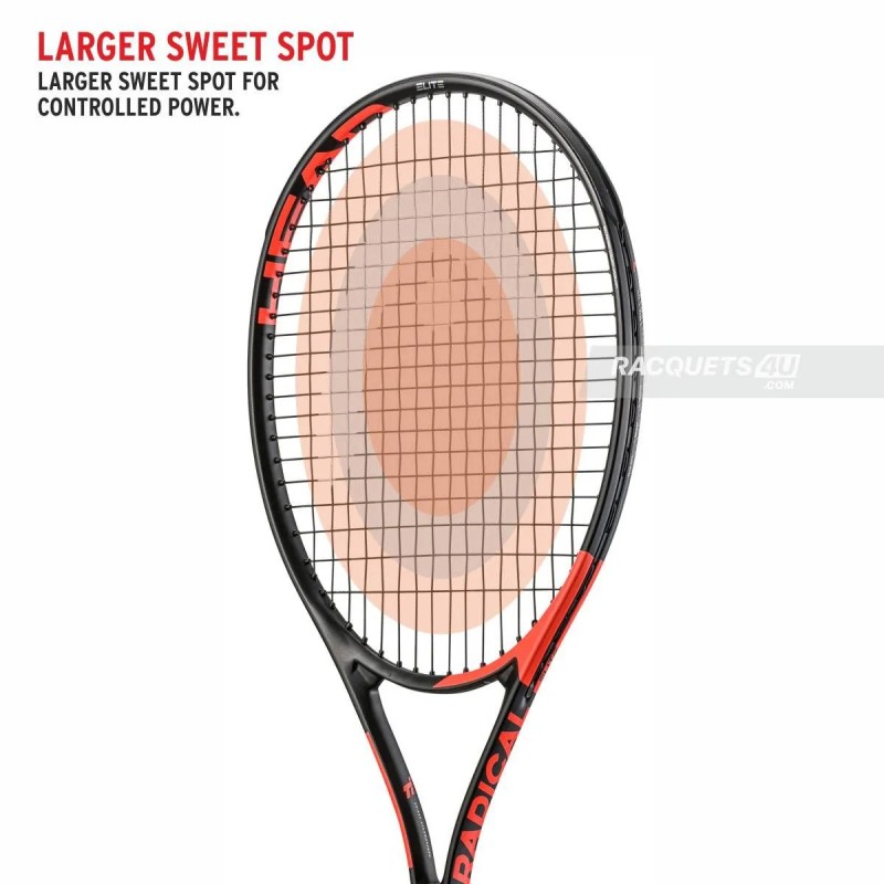 HEAD Ti Radical Elite Tennis Racquet (G2, Strung)
