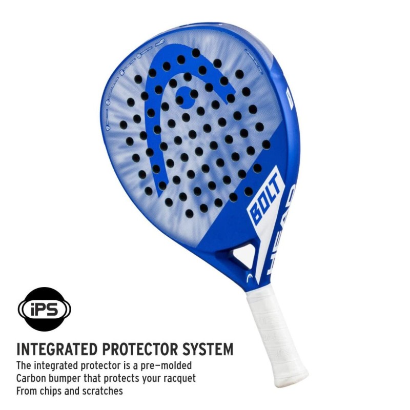 HEAD Bolt 2023 Padel Racquet (Blue/White)