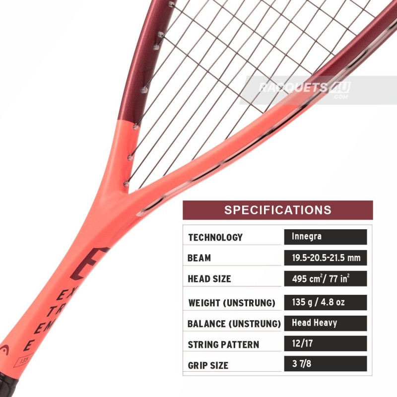 HEAD Extreme 135 2023 Squash Racquet