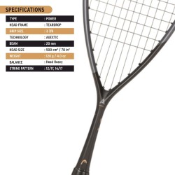 HEAD Speed 120 Squash Racquet