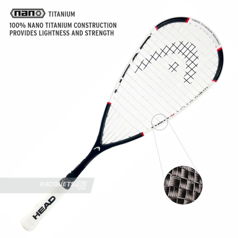 HEAD Nano Ti. 115 Squash Racquet