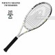 HEAD MX Spark Elite Tennis Racquet (Strung, White)