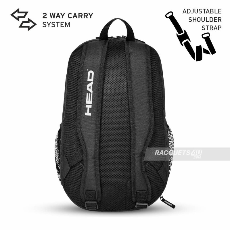 HEAD Team Backpack 21L (Black/Ceramic)