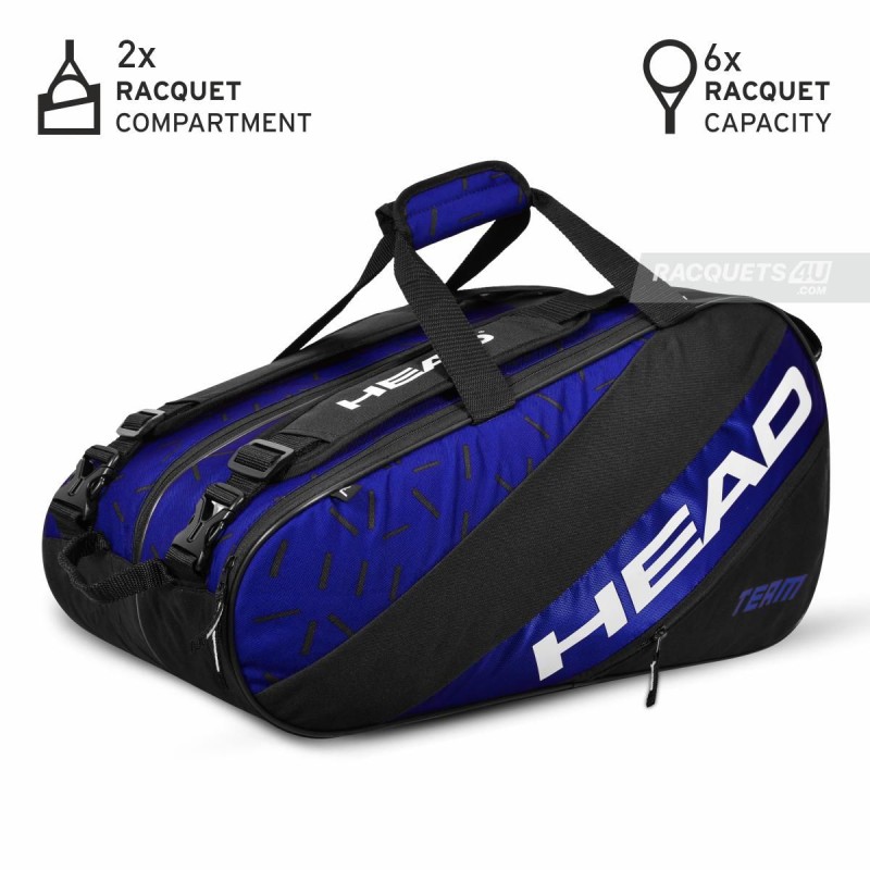 Head Team Padel Bag L (Blue/Black)