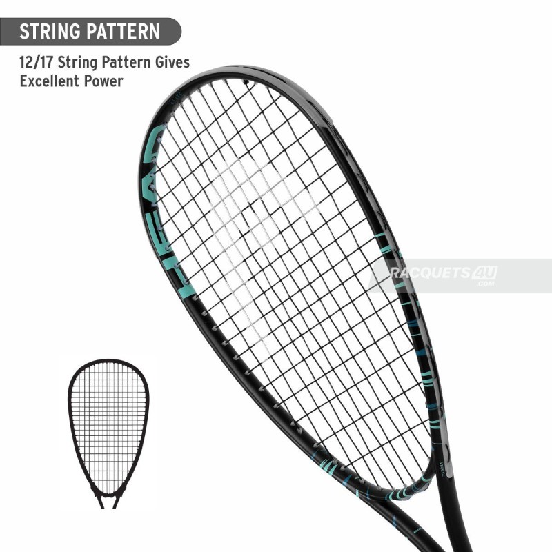 HEAD Cyber Elite 2024 Squash Racquet (190 g)