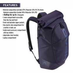 HEAD Tour Racqpack (DB)