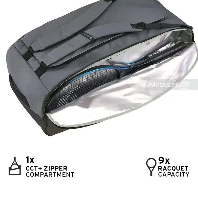 HEAD Pro X Duffle Bag L (Black/Dark Grey)